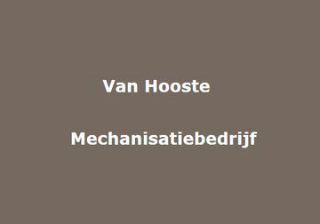 Van Hooste